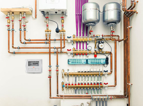Комнатный термостат / терморегулятор температуры для любых котлов отопления (газовых, электрических, твердотопливных) и горячего водоснабжения