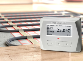 Термостат / терморегулятор температуры программируемый для любых теплых полов, плинтуса в любых помещениях (инфракрасных и пр.)